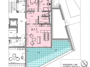 Pronájem bytu 3+kk, Olomouc, Lazecká, 88 m2