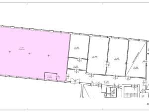 Pronájem výrobních prostor, Třebíč, V. Nezvala, 268 m2