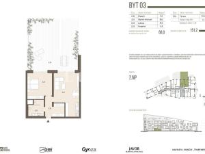 Prodej bytu 2+kk, Železná Ruda, 63 m2