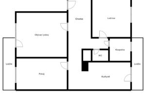 Prodej bytu 3+1, Milotice, Rafanda, 80 m2