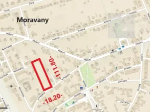 Prodej pozemku pro bydlení, Moravany, K Pegasu, 2036 m2
