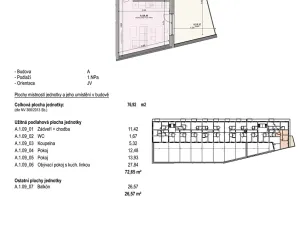 Prodej bytu 3+kk, Brno, Kalová, 77 m2