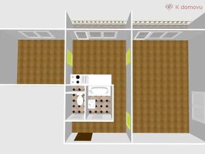 Prodej bytu 2+1, Přerov, tř. 17. listopadu, 54 m2