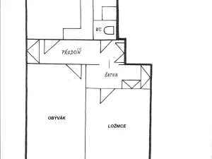 Pronájem bytu 2+1, Praha - Žižkov, Hartigova, 62 m2