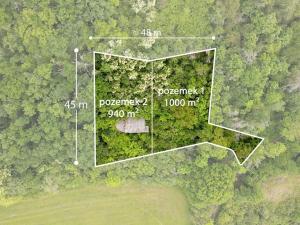 Prodej pozemku pro bydlení, Vráž, 1000 m2