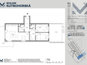 Prodej bytu 3+kk, Praha - Dolní Měcholupy, Kutnohorská, 77 m2