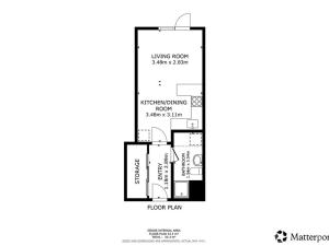 Pronájem bytu 1+kk, Praha - Letňany, Škrábkových, 31 m2