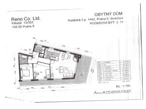 Prodej bytu 3+kk, Praha - Smíchov, Radlická, 80 m2