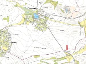 Prodej pole, Horoušany, 5476 m2