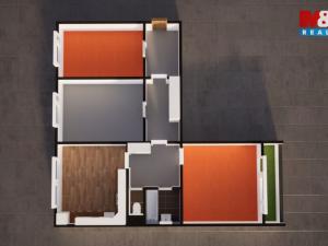 Pronájem bytu 3+1, Hodkovice nad Mohelkou, Podlesí, 82 m2