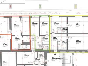 Pronájem kanceláře, Brno, Komárovské nábřeží, 57 m2