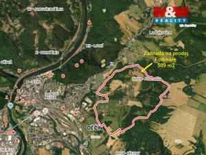 Prodej zahrady, Děčín - Děčín XXVIII-Folknáře, 509 m2