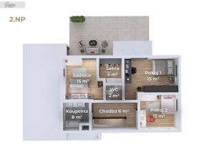 Prodej rodinného domu, Bory - Horní Bory, 146 m2