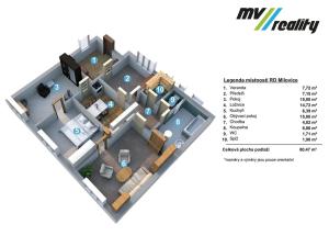 Prodej rodinného domu, Milovice, Zahradní, 80 m2