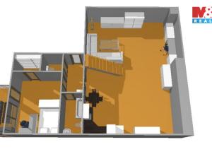 Prodej atypického bytu, Praha - Střešovice, Za Pohořelcem, 114 m2