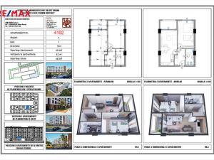 Prodej bytu 2+kk, Golem, Kavajë, Albánie, 60 m2
