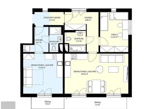 Prodej bytu 2+kk, Praha - Dubeč, Lipové náměstí, 60 m2