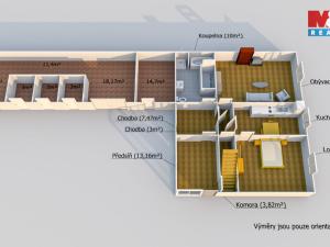 Prodej chalupy, Zemětice, 91 m2