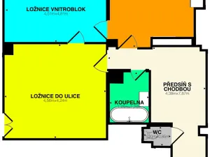 Pronájem bytu 3+kk, Praha - Malá Strana, Újezd, 78 m2