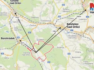 Prodej pozemku pro bydlení, Čermná nad Orlicí - Číčová, 1430 m2