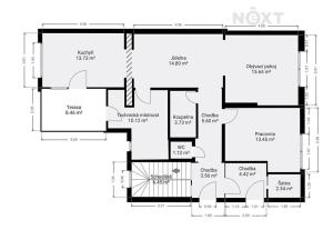 Prodej rodinného domu, Pardubice, Národních hrdinů, 197 m2