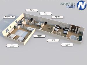 Prodej vícegeneračního domu, Paračov, 388 m2