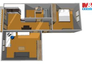 Prodej bytu 2+1, České Budějovice - České Budějovice 7, Mánesova, 47 m2