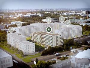 Pronájem bytu 2+kk, Praha - Hostivař, U továren, 42 m2