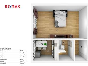 Prodej bytu 1+1, Praha - Střížkov, Černého, 34 m2