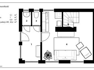 Prodej chaty, Lešany, 45 m2