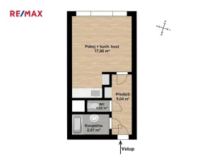 Prodej bytu 1+kk, Praha - Háje, Hlavatého, 27 m2