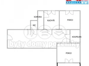 Prodej bytu 2+1, Ostrava - Hrabůvka, Krestova, 60 m2