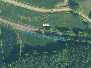 Dražba pozemku, Nerestce, 392 m2