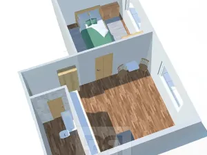 Pronájem bytu 2+kk, Karlovy Vary, 38 m2