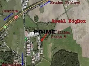 Pronájem skladu, Praha - Horní Počernice, Ve žlíbku, 650 m2