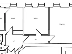 Pronájem bytu 2+1, Praha - Malá Strana, Újezd, 71 m2