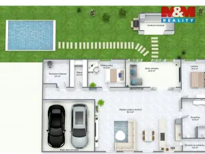 Prodej rodinného domu, Rostoklaty - Nová Ves II, 166 m2