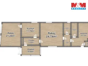 Prodej rodinného domu, Vstiš, 88 m2