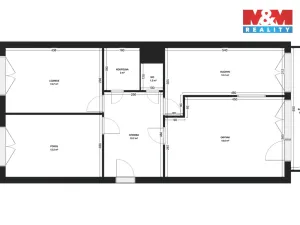 Pronájem bytu 3+kk, Mladá Boleslav - Mladá Boleslav II, 17. listopadu, 73 m2