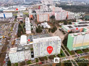 Prodej bytu 3+1, Praha - Chodov, Augustinova, 75 m2