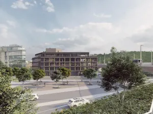 Pronájem kanceláře, Praha - Hlubočepy, Strakonická, 214 m2