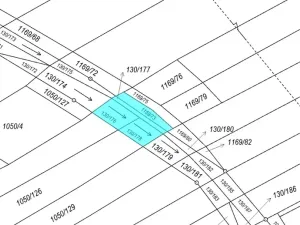 Dražba pozemku, Babice, 174 m2