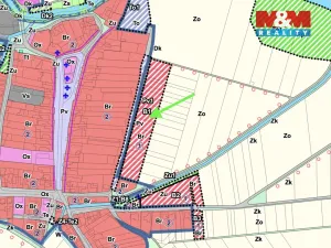 Prodej pozemku pro bydlení, Topolany, 1194 m2