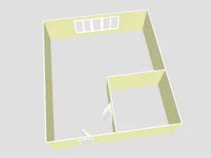 Pronájem bytu 1+kk, Jirkov, Studentská, 20 m2