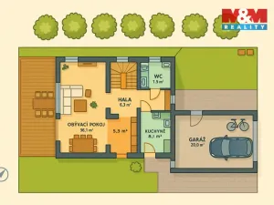 Prodej pozemku pro bydlení, Libiš, Na Pěšinách, 739 m2