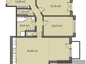 Prodej bytu 3+kk, Plzeň, V Bezinkách, 108 m2
