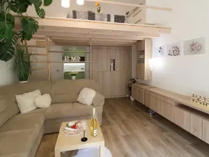 Pronájem bytu 1+1, Praha - Karlín, Vítkova, 43 m2