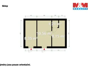 Prodej chaty, Psáry, 51 m2