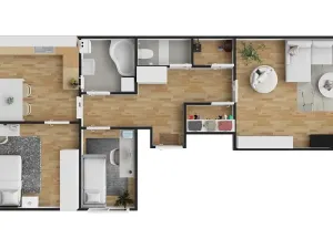 Prodej bytu 3+1, Uničov, Olomoucká, 95 m2