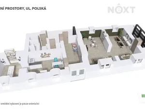 Pronájem obchodního prostoru, Šumperk, Polská, 75 m2